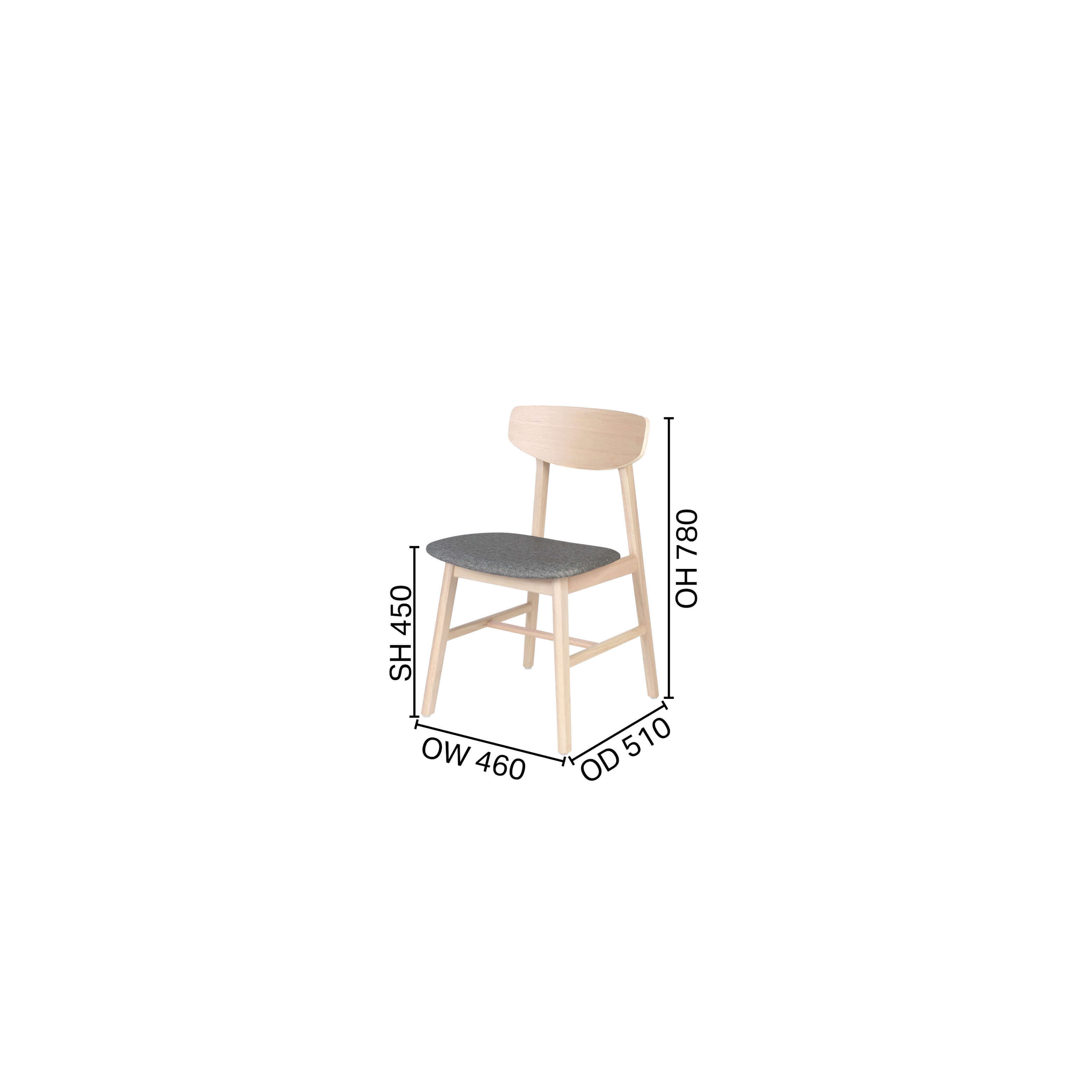 Zandy Dining Table + Athena Side Chair – Bundle 2